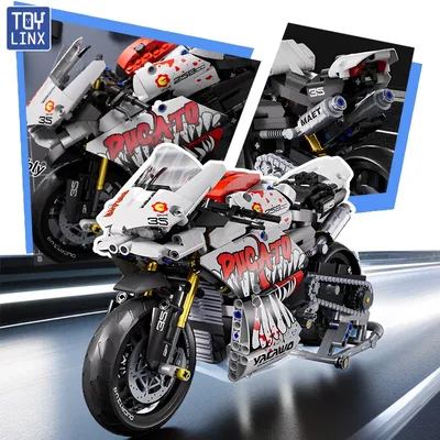 ToylinX 883 PCS model building blocks set toy motorcycles build model motorcycles for children or