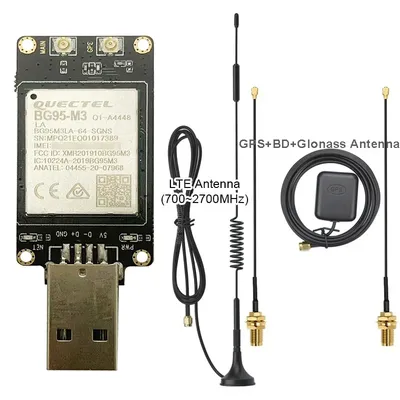 Quectel BG95-M3 Cat M1/NB2/EGPRS LPWA NBIoT Low Consumption USB Dongle 588Kbps/1119Kbps BG95 M3