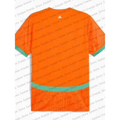 24-25 New Arrivals Men's Sports T-shirts Ivory Coast Home Away Kits Mesh Soccer Jersey Team