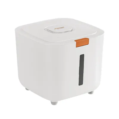 Airtight Moisture-Proof Rice Storage Container - 10L Multi-Purpose Kitchen Grain Dispenser for Dry