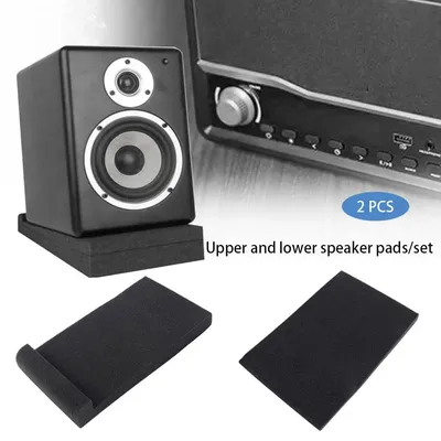 33x27x4cm Subwoofer Sound Isolation Pads Speakers Isolation Pads Speaker Acoustic Foam Studio