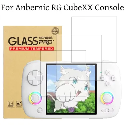 Portable Anbernic RG CubeXX Screen Protector Film Game Console RGCUBEXX Tempered Glass Screen Films