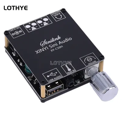 Audio TPA3116 Digital Bluetooth 5.0 Wireless Power amplifier Stereo board 50Wx2 Bluetooth Amp