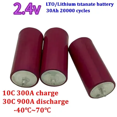 2.3V 30Ah 60138 lithium titanate lto battery cell 30000 cycles deep cycle Replacement yinlong 66160