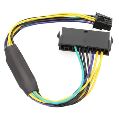 for Optiplex 3020 7020 9020 8-pin Power Cable ATX 24 pin to 8pin Cables 30CM Long Power Supply
