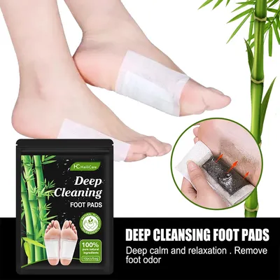 10PCS Detox Foot Patches Stress Relief Feet Deep Sleep Herbal Detox Sticker Conditioning Body