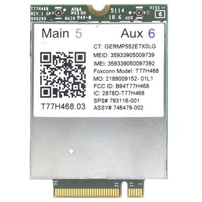 4G Module LT4211 T77H468 GOBI5000 LTE/EV-DO/HSPA+WWAN Card SPS:793116-001 For HP LT4211 Elitebook