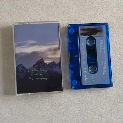 New Rap Kanye West Music Tape Play Songs Ye Album Ghost Town Cassettes Cosplay Recorder Car Walkman