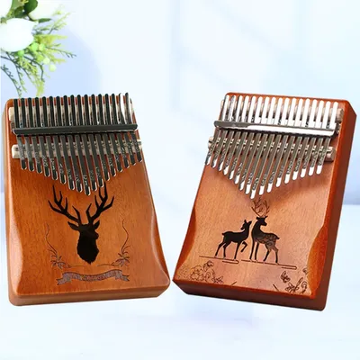 Lydesy Kalimba Thumb Piano kit 17Keys Manual Tuned Calimba Portable Finger Piano Birthday Festival