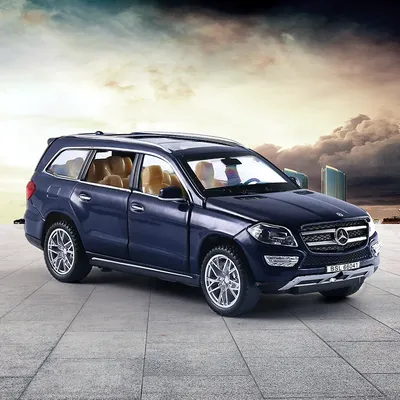 1:32 GL GL500 SUV Alloy Car Model Diecast Metal Toy Vehicles Car Model High Simulation Sound and