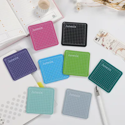 8*8cm Cute Mini Model Cutting Pad Creative Kawaii DIY Multipurpose Engraving Edition Paper Cutting