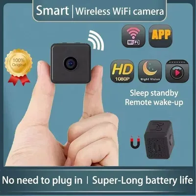 2024 Mini High Definition Camera Wireless Wifi Remote Intelligent Monitor Security Camera Long