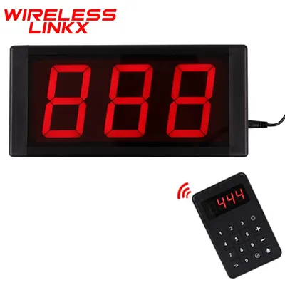 Number Calling System Wireless Queue Calling System Restaurant Pager Queue Management System Wireless Keyboard Calling for Bank