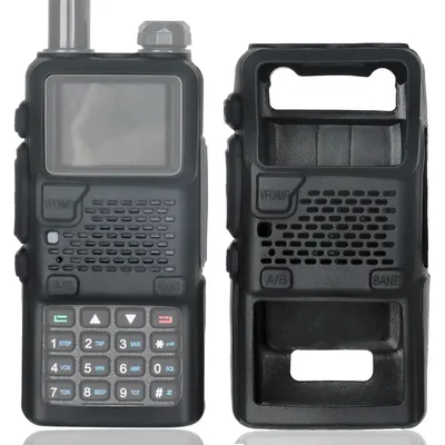 Baofeng UV-5RH Rubber Soft Case Walkie Talkie Protective Cover Compatible with Baofeng 5RM UV-5G