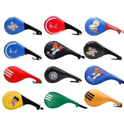 Taekwondo Foot Target for Children Adult Kick Pad Foot Target Boxing Sanda Training Taekwondo Pad