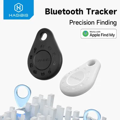 Hagibis Bluetooth Tracker Keys Finder for Apple Find My Item Locator GPS Tracker for iPhone Keys