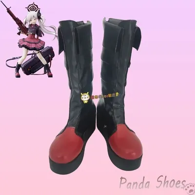 Blue Archive Asagi Mutsuki Cosplay Shoes Anime Game Long Cos Boots Comic Cosplay Costume Prop Shoes