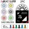 2PC BUCKLOS Disc Rotor 160mm 180MM 203mm Bicycle Hydraulic Brakes Rotor Dissipate Heat Bike Brake