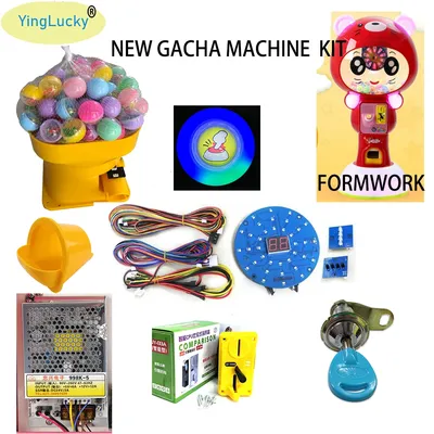 New Gaunting Machine Kit Arcade automatic vending machine kit with RGB button 24V arcade power