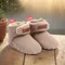 Newborn Baby Boy Girl Soft Fleece Booties Stay On Infant Slippers Socks Shoe Non Skid Gripper