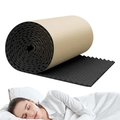 Sound Absorbing Panel Acoustic Sound Panels Dampening Pads Waterproof Sound Barrier Self Adhesive