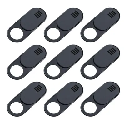 9PCS Webcam Cover Slide, Ultra Thin Round Hole Laptop Camera Cover Slide Blocker for Computer