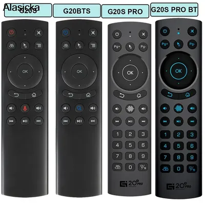 G20S PRO Smart Voice Remote Control 2.4G Wireless Backlit BT5.0 Air Mouse Gyroscope IR Learning For