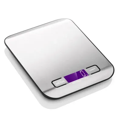 Digital Kitchen Scale 5kg/10kg Food Multi-Function Stainless Steel Balance LCD Display Measuring