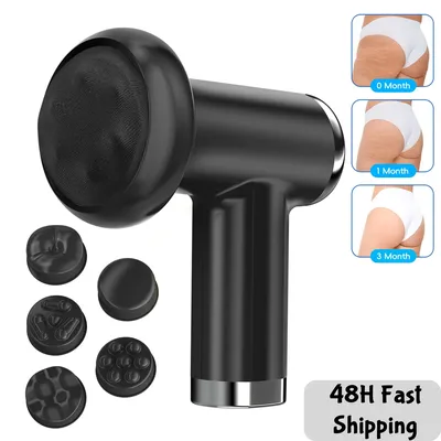 Electric Body Sculpting Machine Cellulite Massager&5 Heads,Full Body Rotaion Massage for Back/Abdomen/Butt/Leg/Arms Deep Relax