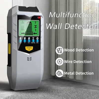 5 In 1 Electronic Wall Detector Finders Multifunctional Handheld Metal Detector Stud Wood Finder