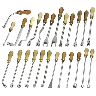 Piano tuning tuning tuning trimming tool tuning keyboard pin multi-accent head bracket bend hook
