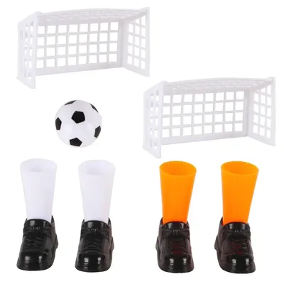 Finger Football Game Sets with Two Goals Funny Family Party Finger Soccer Match Toy for Fans Club