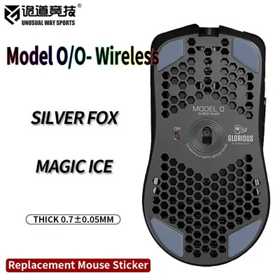 UnusualWaySports Mouse Skates Feet Glorious Model O O- Wireless Cambered Surface PTFE Anti Collapse