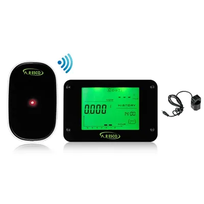 Digital Wattmeter DC Power Meter Electricy Consumption Energy Meter Wireless Power Kilowatt Wattage Electricity Meter Monitor
