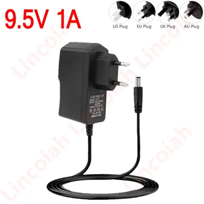 9.5V 1A 1000MA AC/DC Adapter Power Adapter Charger 9.5 V Volt For Casio Keyboard Pianos CTK-245