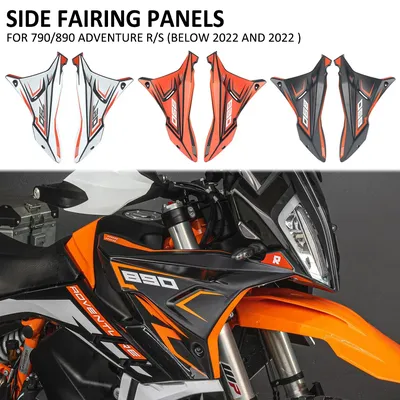 For 790adv 890adv 790 890 ADV Adventure R S Below 2022 Motorcycle Fairing Side Panels Wind Deflector