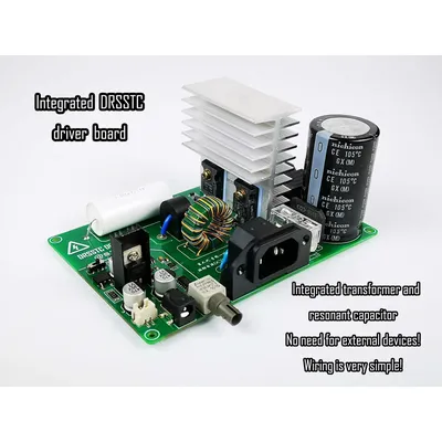 Integrated DRSSTC Driver Board Half Bridge DRSSTC Music Tesla Coil Core Driver Module