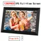 10"Digital Picture Photo Frame IPS Full-View Screen Photo Album Clock Calendar Video Player with Remote Control For Family Gift