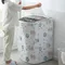 PEVA Washing Machine Cover Waterproof Smooth Dust Covers Multi-function Household Print Recyclable