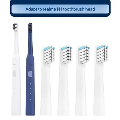 Realme N1 N2 RTX2103 SN301 Electric Toothbrush Replacement Heads Sonic Smart Brush Heads Soft DuPont