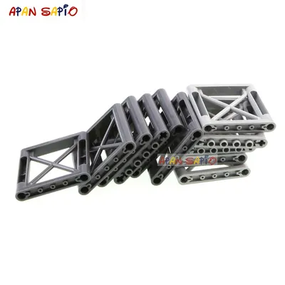 50pcs DIY Building Blocks Support Frame Bricks 6x6 Dots Educational Plastic Compatible Brands Kids