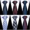 Tie For Men Newest design Factory Sale Hot sale 7.5 cm Necktie Yellow Plaid Shirt Accessories Man