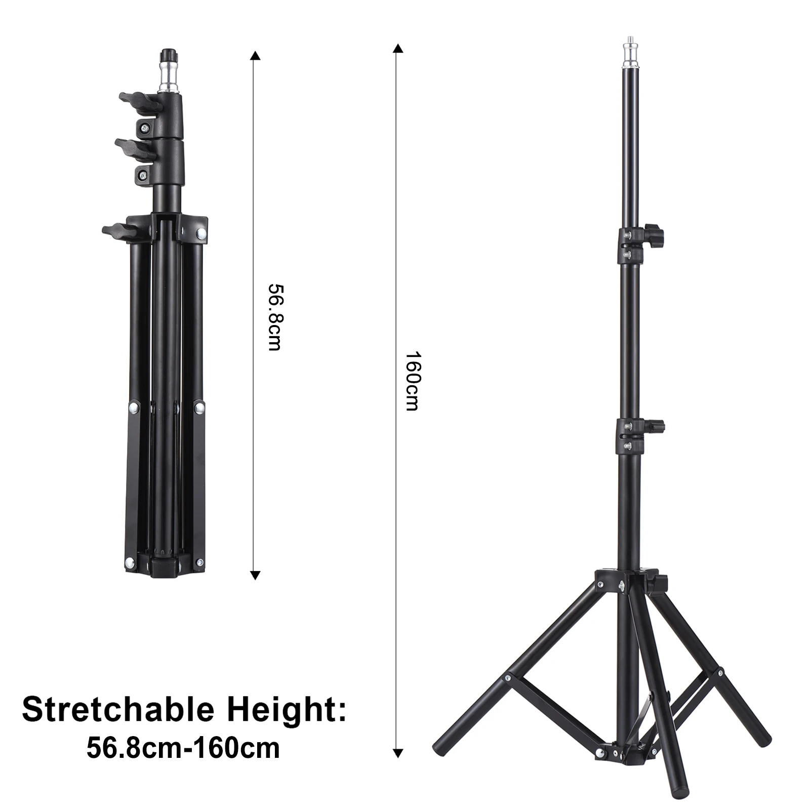 Projector Tripod Stand Stretchable Projector Bracket Aluminum Alloy Holder 1/4