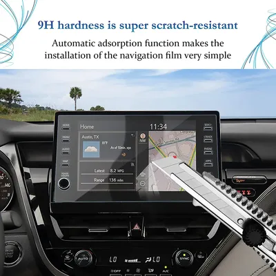 Car GPS Navigation Protective Film for Toyota Camry 2021 2022 2023 9Inch screen Tempered glass film
