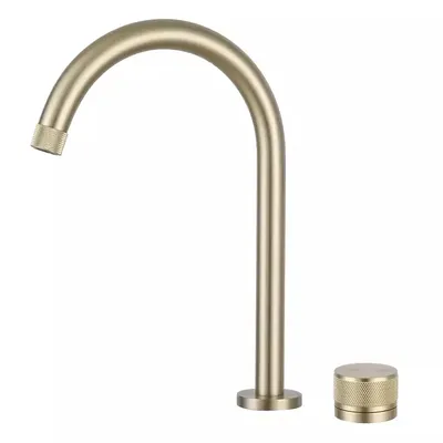 Tuqiu Black Basin faucet Bathroom Faucet two holes bathroom Sink faucet Brushed sink tap rotating