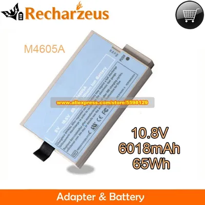 M4605A Battery 10.8V6018mAh 65Wh for Philips MX450 MX500 MX600 MP70 MP80 MP90 M8105A M8001A M2702A