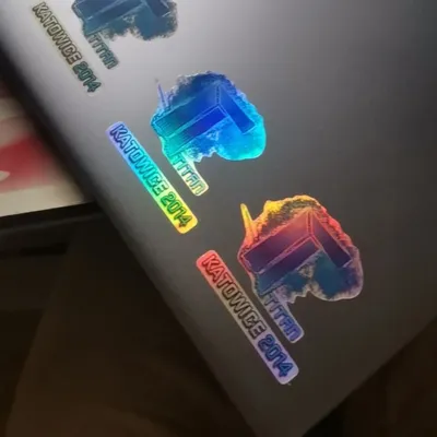 Holographic Csgo Peripheral Stickers Physical Printing Physical Waterproof Mobile Phone Computer