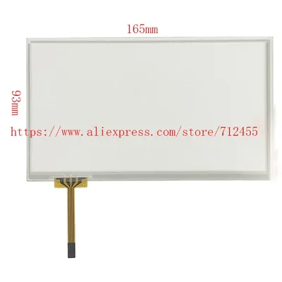 7-Inch 4-Wire touch for PIONEER AVH-4200DVD Player Display Touch Screen for pioneer avh 4200 nex
