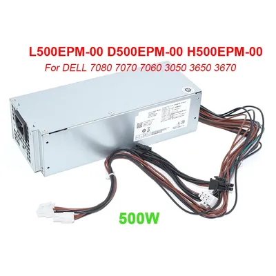 New PSU Y7R0X H500EPM-00 L500EPM-00 D500EPM-00 For Dell Optiplex 5080MT 7080MT 7070MT 7060MT 3050MT