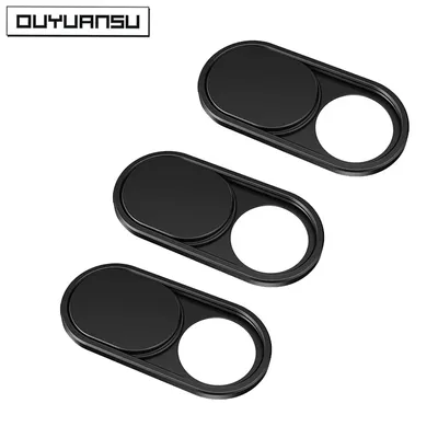 Webcam Slide Cover Ultra-Thin Metal Web Camera Cover for iPhone MacBook iMac Laptop PC iPad Pro